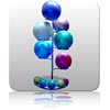 Swiss Ball Tree - 6 Arm